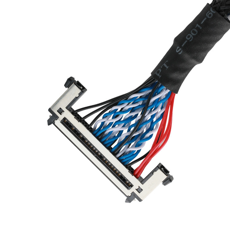 OEM/ODM Niestandardowy kabel drutu UL1061 30AWG z JAE FI-RE51HL-51Pin do  DF13-40DS
