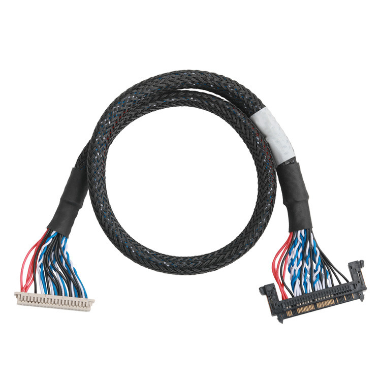 OEM/ODM Niestandardowy kabel drutu UL1061 30AWG z JAE FI-RE51HL-51Pin do  DF13-40DS