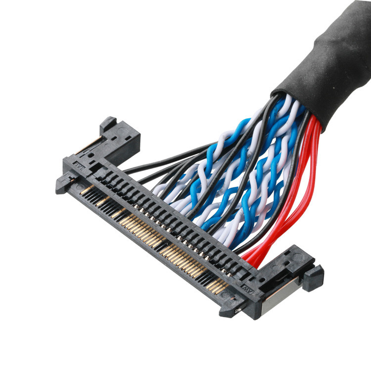 OEM/ODM Niestandardowy kabel drutu UL1061 30AWG z JAE FI-RE51HL-51Pin do  DF13-40DS