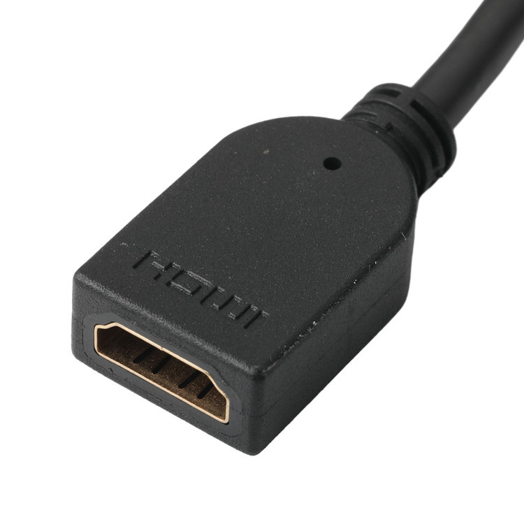 Samiecki pionowy 19Pin HDMI-A zestaw złącza do kobiecego 19Pin HDMI LCD kabel