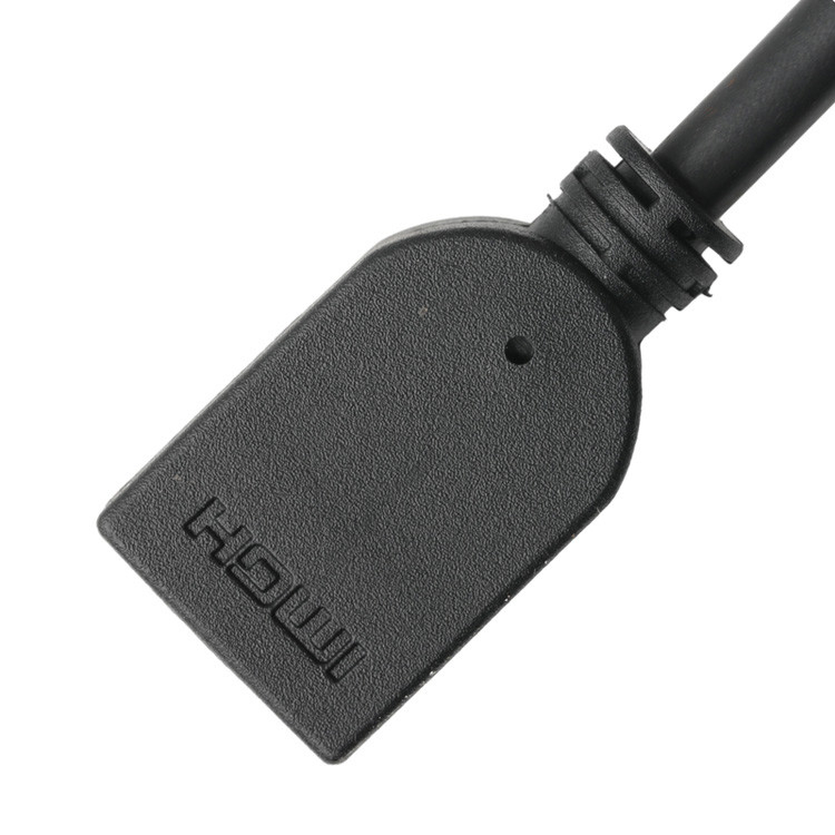 Samiecki pionowy 19Pin HDMI-A zestaw złącza do kobiecego 19Pin HDMI LCD kabel