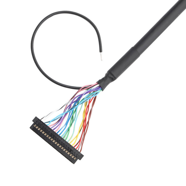 OEM/ODM Mikro-koaksjalny zespół kabli LVDS JST PHDR-24VS do JAE FI-S20S