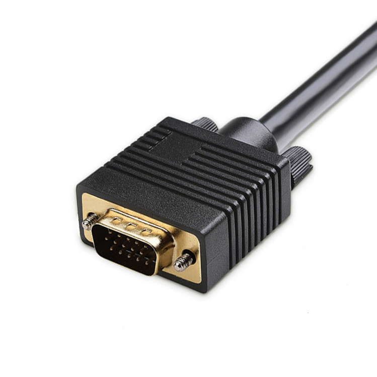 RoHS DVI-I 24+5 Pin To VGA Kabel LVDS LCD Złącza OEM / ODM