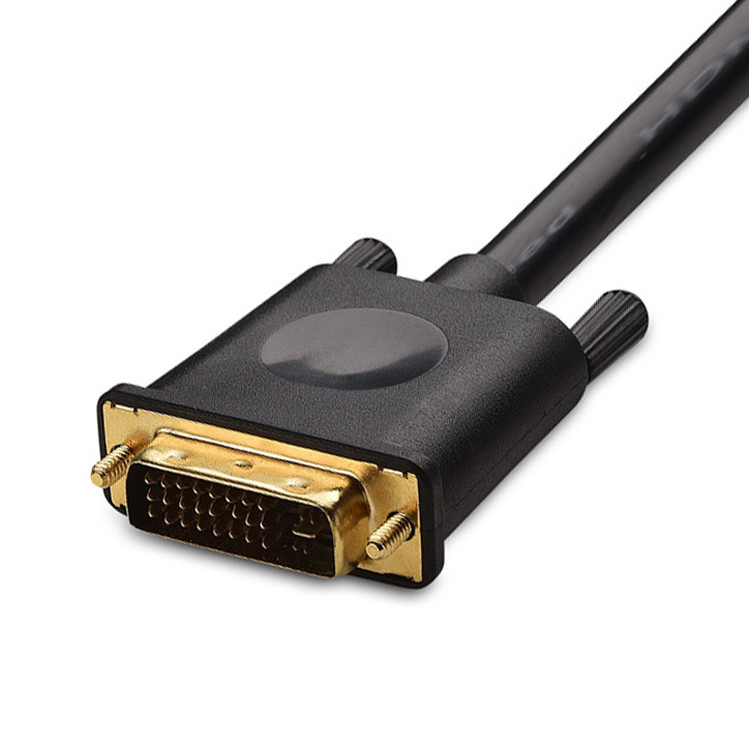 RoHS DVI-I 24+5 Pin To VGA Kabel LVDS LCD Złącza OEM / ODM