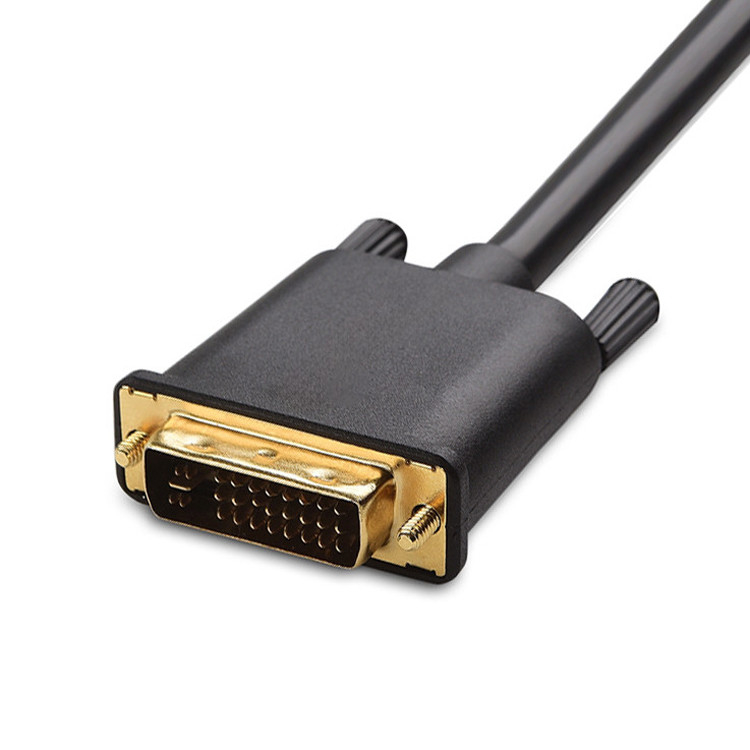 RoHS DVI-I 24+5 Pin To VGA Kabel LVDS LCD Złącza OEM / ODM