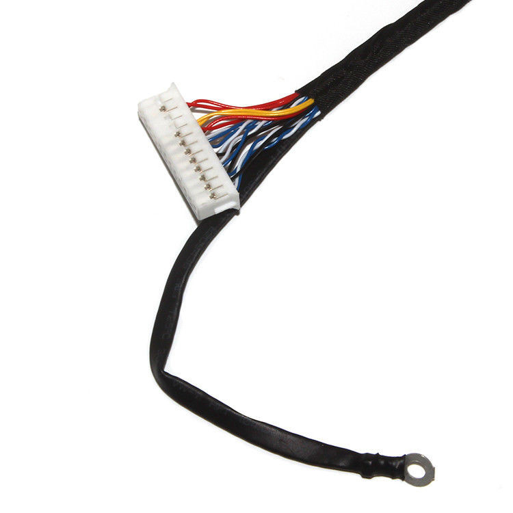 Dostosowanie długości 2,0 mm Grywa Lvds Kabel 30 pin IPEX DF11-24DS-2C Do FI-X3OHL OEM / ODM