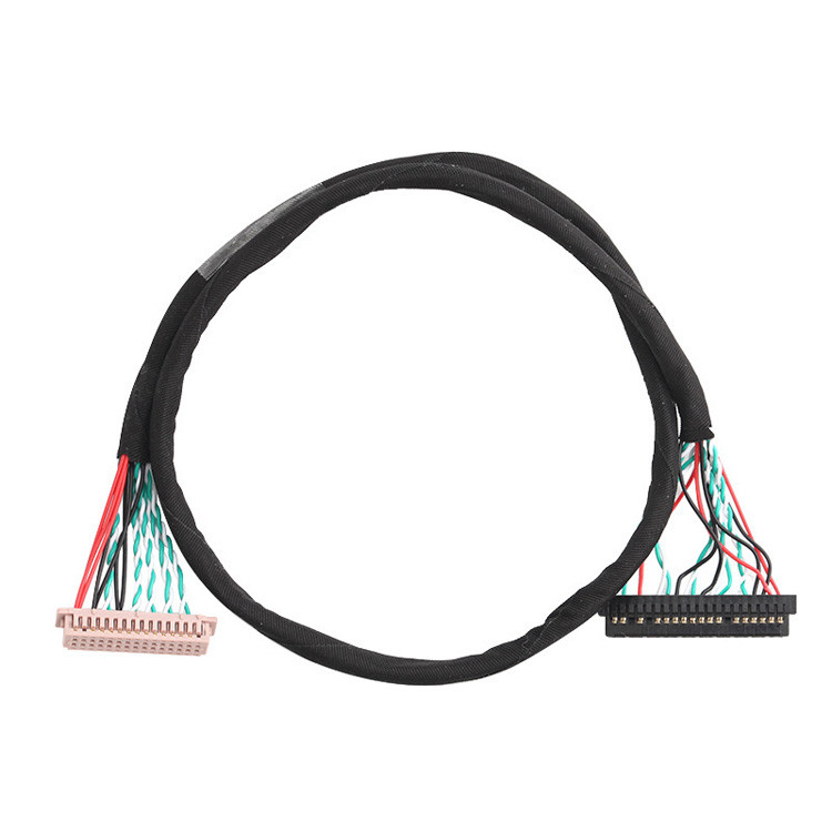 OEM/ODM 30 pin LVDS Kabel WL1258h-20P TO  DF13-2 Lvds Display Connector