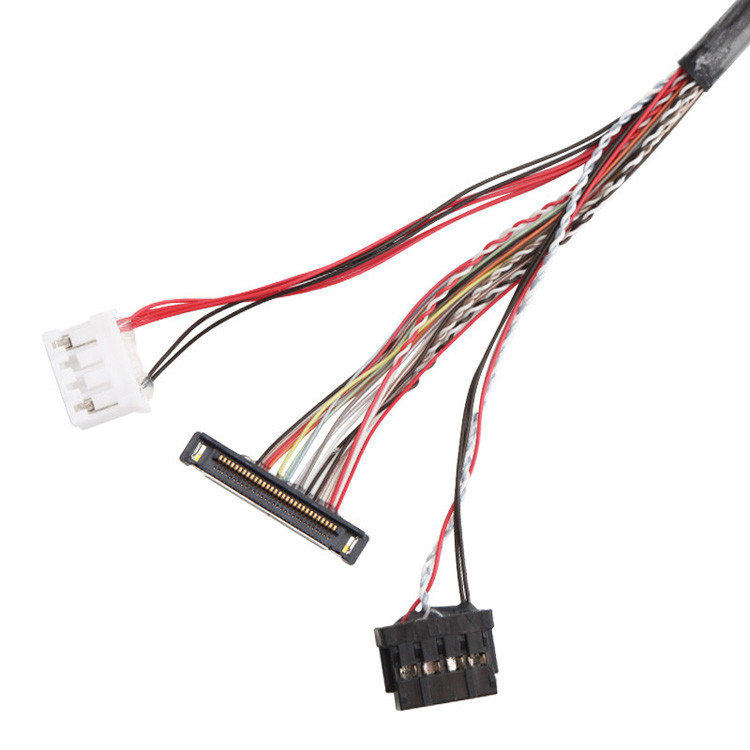 JST PHR-4 Złącze do IPEX 20453-240T-03 do 20380-R30T-06 Zestaw kabli z napędem LVDS