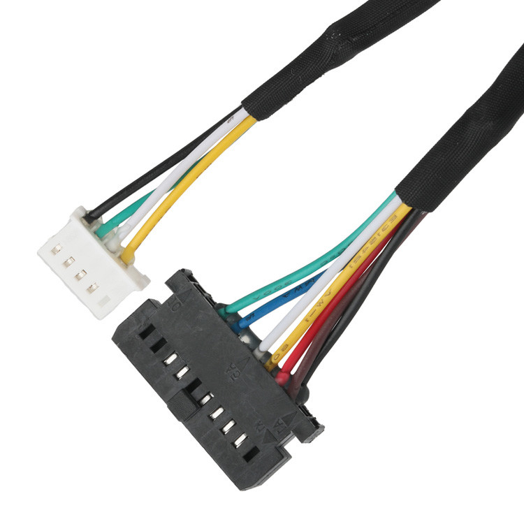 Kabel LVDS OEM/ODM od LHE PHSD 30P Pitch 2.0mm do A2545 20P Pitch 2.54mm, Drut UL1007 24AWG, Kolor według Pin-Out
