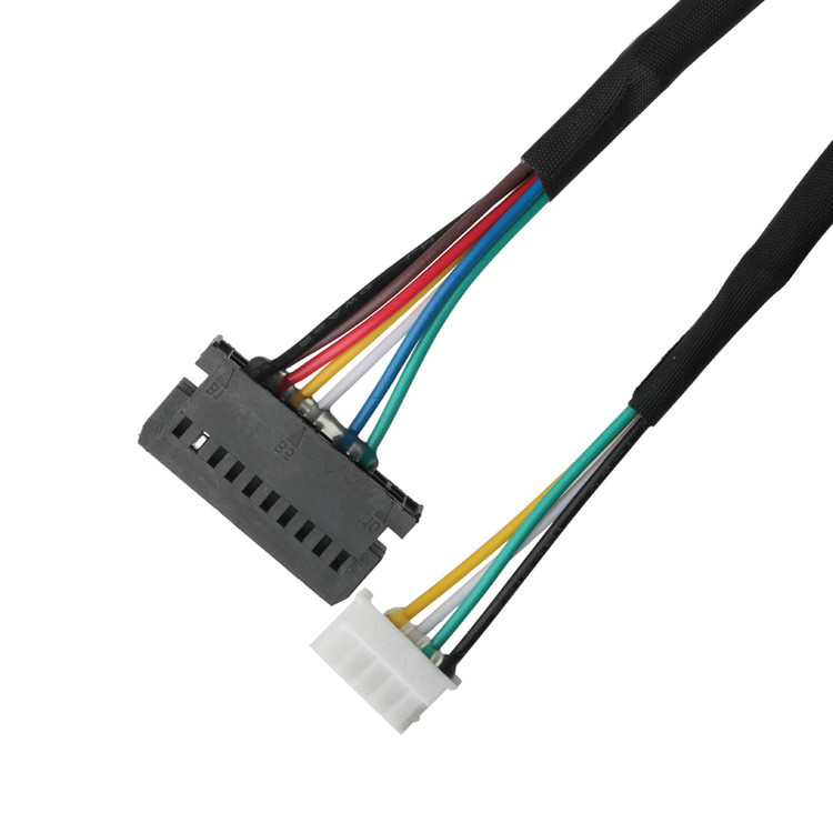 Kabel LVDS OEM/ODM od LHE PHSD 30P Pitch 2.0mm do A2545 20P Pitch 2.54mm, Drut UL1007 24AWG, Kolor według Pin-Out