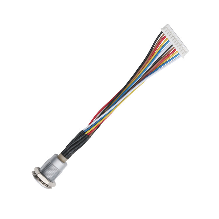 Dostosowany kabel z łącznikiem M12 od przełącznika czujnika OBZ1G12CLL00000 do przełącznika sterowania KB915-12H2A