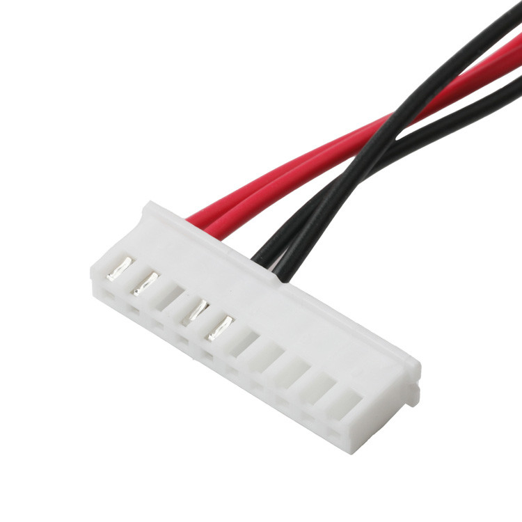 Zestaw kabli OEM/ODM o rozmiarze 2,0 mm, łączący XH-10P z łącznikami drutowymi SVM1.25-4 i SVS5.5-4P