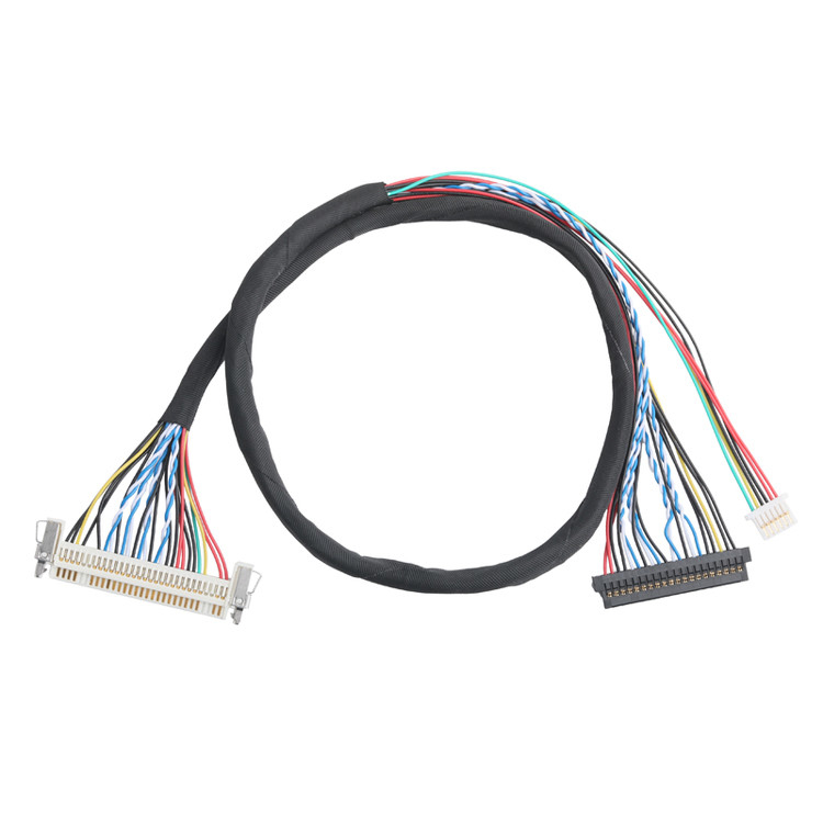 JAE FI-X30HL 30P 1,0 mm rozstaw do JAE FI-S20S 20P i SHLP-6P zestaw kabli LVDS OEM/ODM