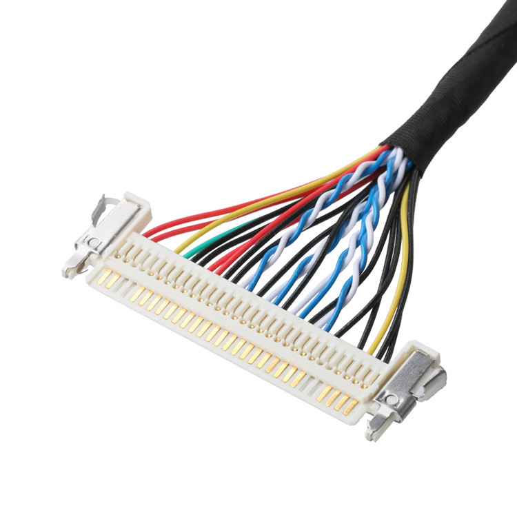 JAE FI-X30HL 30P 1,0 mm rozstaw do JAE FI-S20S 20P i SHLP-6P zestaw kabli LVDS OEM/ODM