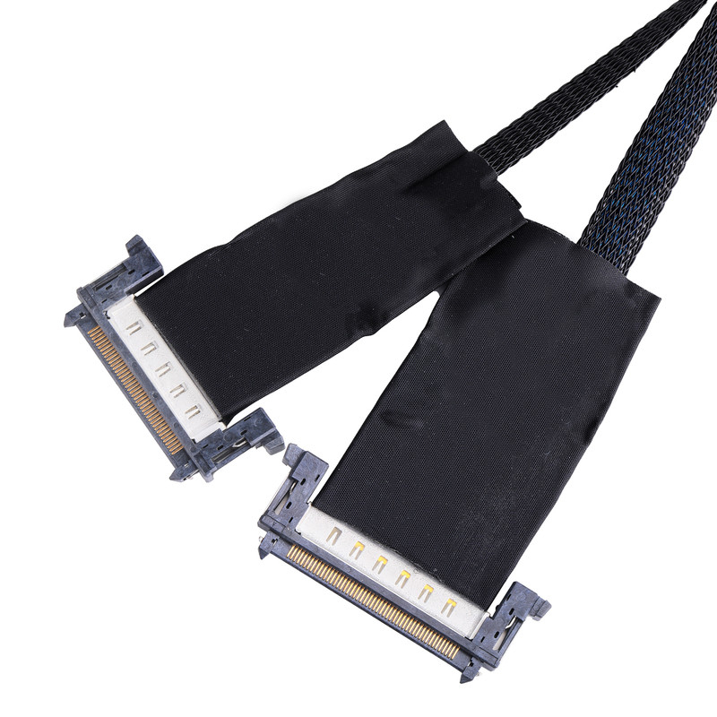 Kabel koncentryczny LVDS EDP serii JAE Złącze AWG40 OD 0,35 mm Z ROHS