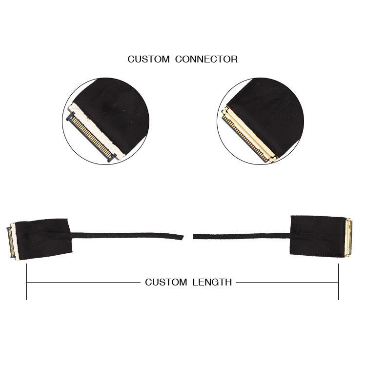 30 Pin 0,5 mm Pitch LVDS EDP Kabel 20453-230t-03 Do Kel Usl20-30s