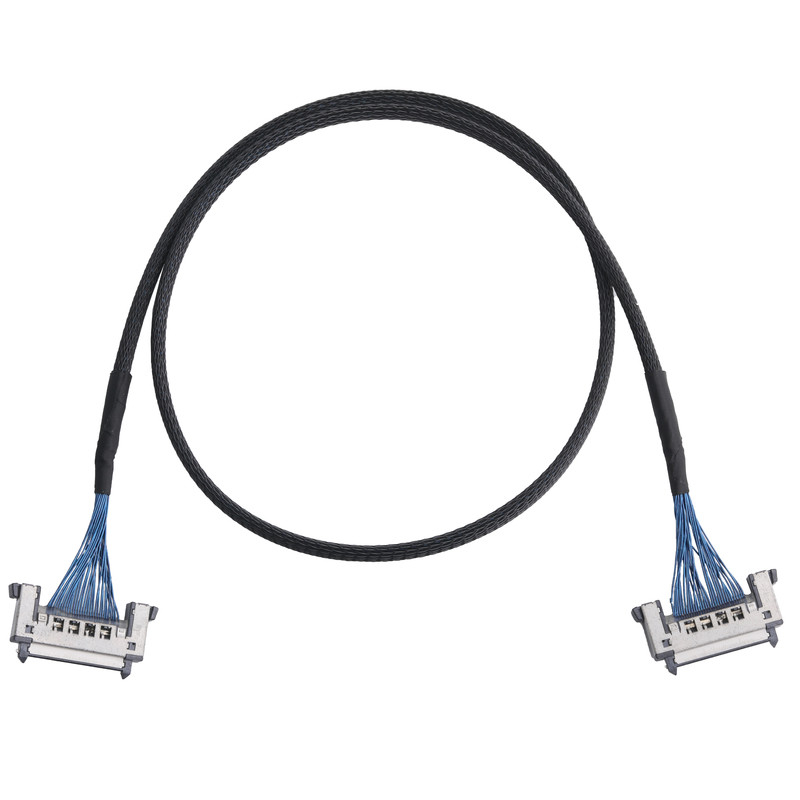 Kabel JAE FI-RE31CL do FI RE31CL LCD Lvds Dostosowany zespół kabli Wiązka przewodów Molex o skoku 0,3 mm