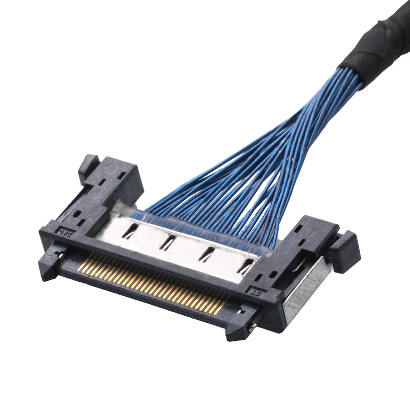 Kabel JAE FI-RE31CL do FI RE31CL LCD Lvds Dostosowany zespół kabli Wiązka przewodów Molex o skoku 0,3 mm