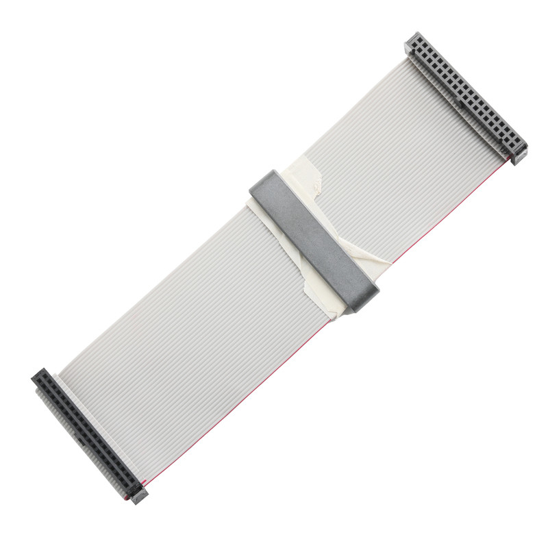 IDC FC-2*20P 40Pin 2,54mm pitch Black PBT+G/F UL2651 28AWG Idc Flat Ribbon Cable 1,27mm Pitch OEM/ODM