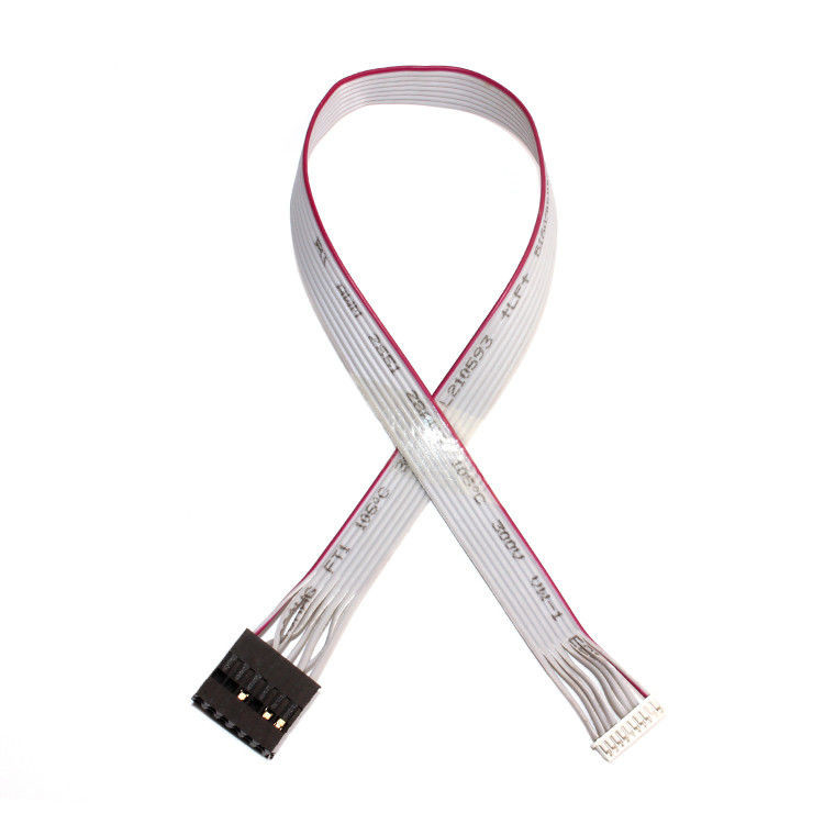 IDC 12 PIN Flat Flexible Ribbon Cable DF19 TO JST RF dla kabla zasilania PCBA