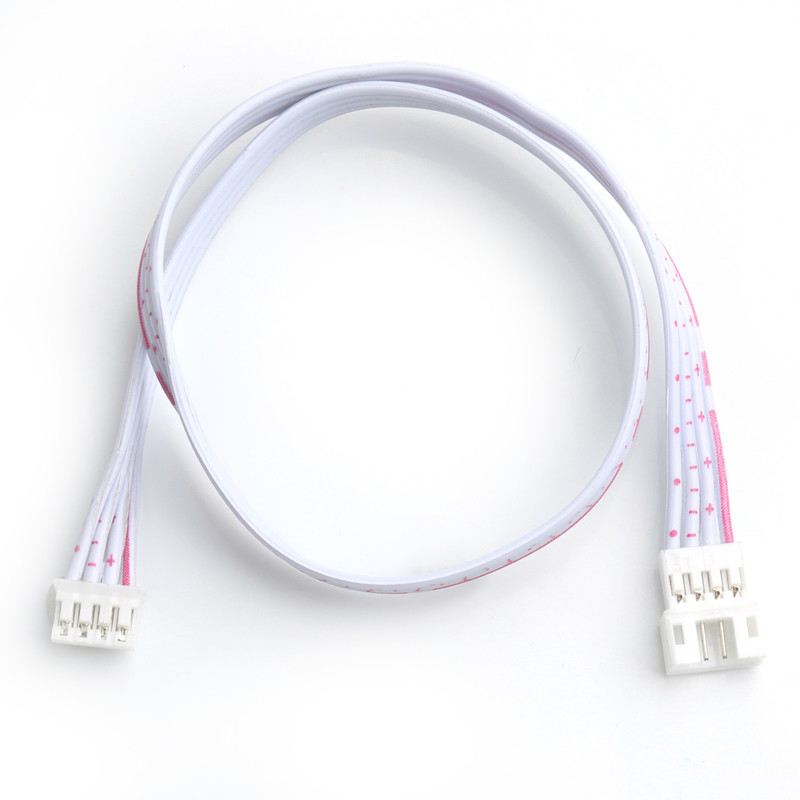 4 szpilki płaskie elastyczne przewody wstążkowe płaskie do płaskich elastycznych przewody wstążkowe LHE łącznik do projektów audio inżynierii elektronicznej