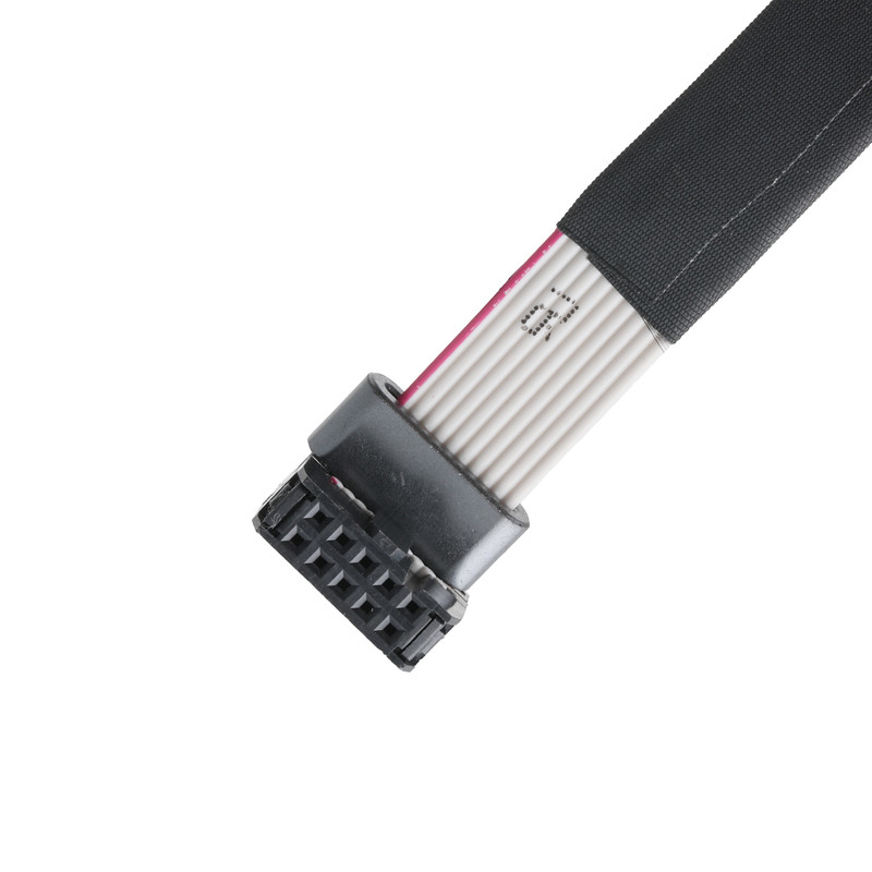 IDC FC-10P i TER M4 rozpiętość 1,27 mm Połącznik kablu naziemnego z przewodem obrotowym UL2651 28AWG kabel OEM / ODM