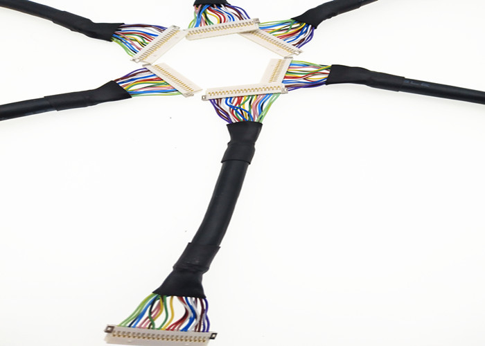 DF19 Złącze Zespół kabla LVDS, 15-pinowy przedłużacz LVDS do laptopa