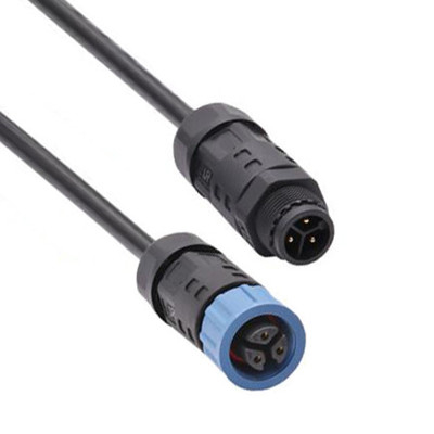 M15 Industrial 2, 3 Pin Circular Connector z montażem typu lutownicy i wodoodpornością IP67 OEM/ODM