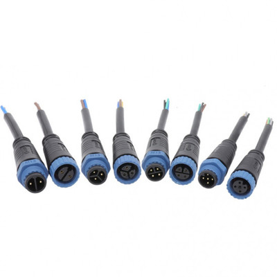 M15 Industrial 2, 3 Pin Circular Connector z montażem typu lutownicy i wodoodpornością IP67 OEM/ODM