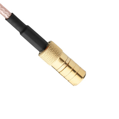 Płytkowy żółty tarczę RG179 Kabel łącznik RF SMB- ((50ohm) Do SMB-75 ((750hm) łącznik