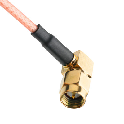 RoHS RF Koaksjalne złącza RG316 Kabel RA SMA Wtykacz pod kątem prawym Wtykacz kablowy