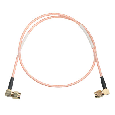 RoHS RF Koaksjalne złącza RG316 Kabel RA SMA Wtykacz pod kątem prawym Wtykacz kablowy