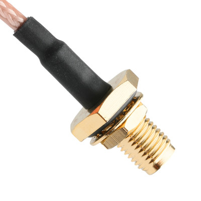 Złoty kontakt RG316 Kabel koaksjalny SMA Mężczyzna prosty wtykacz do SMA Kobieta rozgrzewacz