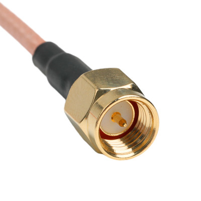 Złoty kontakt RG316 Kabel koaksjalny SMA Mężczyzna prosty wtykacz do SMA Kobieta rozgrzewacz