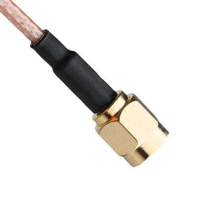 Złoty kontakt RG316 Kabel koaksjalny SMA Mężczyzna prosty wtykacz do SMA Kobieta rozgrzewacz