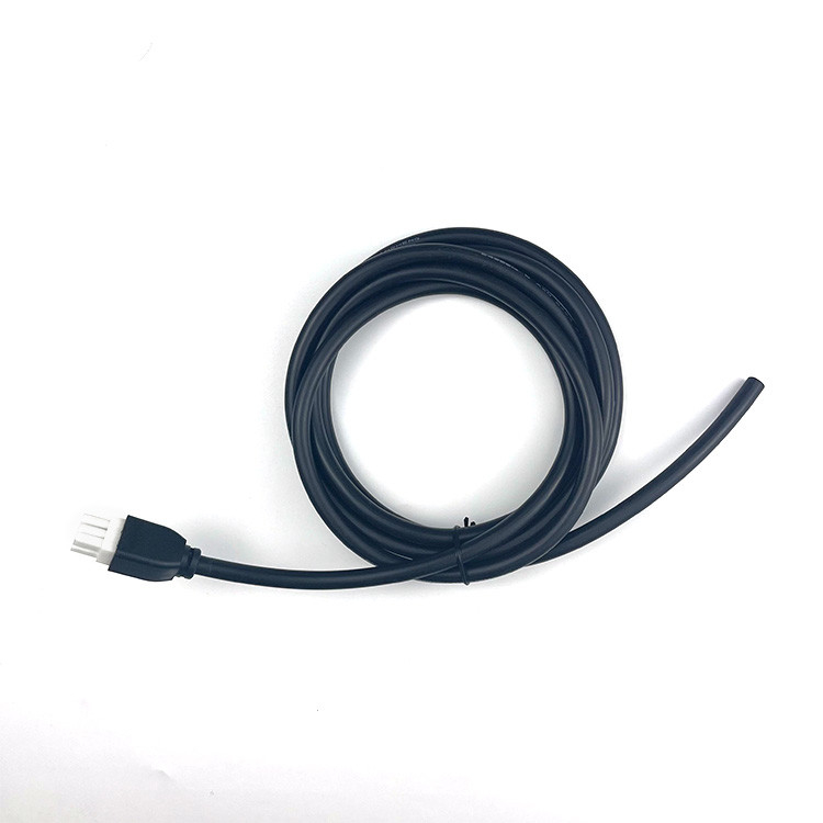 Niestandardowy kabel z molexem 5557 6pin 4,2 mm UL2464 20AWG*6C OD6,4 mm Czarny