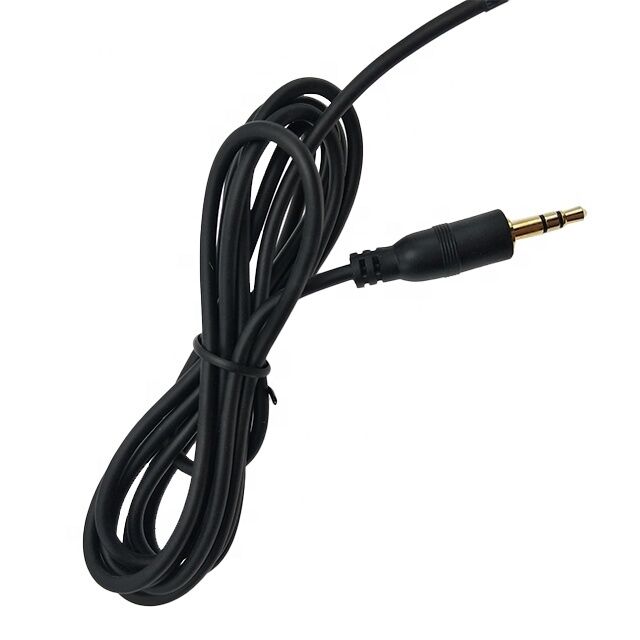 Customized Length 3.5mm Audio Cable with Multiple Connector Options and ISO9001 Certification for High-Quality Stereo Audio Transfer