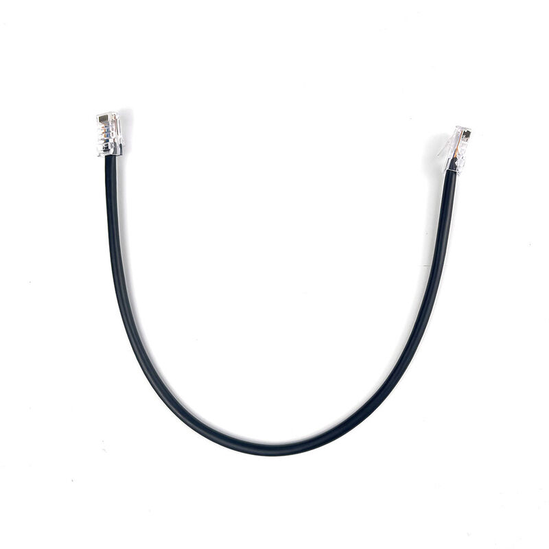 Custom RJ45 Connector Cat6e Ethernet Cable with Gold-Plated Contacts and Bare Copper Conductors