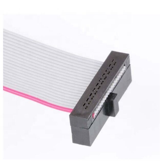 1.27mm Pitch 30AWG Pozłacany Złącze IDC Elastyczny Płaski Kabel Taśmowy do Elektroniki
