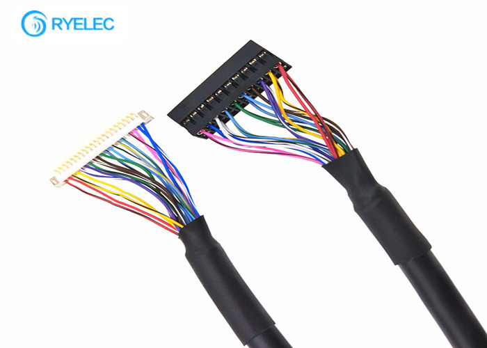2 * 10 Pin Lcd Lvds Cable  DF19G-20S-1C 20 Pin Crimp Terminal Do Dupont 2mm Pitch 2 Wiersze