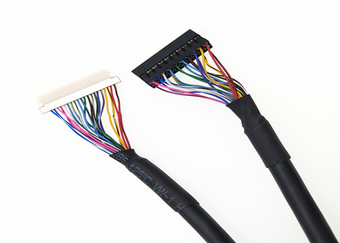 2 * 10 Pin Lcd Lvds Cable  DF19G-20S-1C 20 Pin Crimp Terminal Do Dupont 2mm Pitch 2 Wiersze