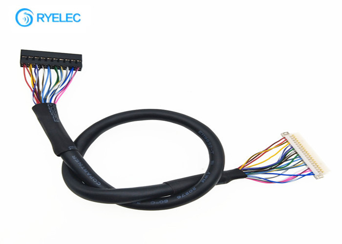 2 * 10 Pin Lcd Lvds Cable  DF19G-20S-1C 20 Pin Crimp Terminal Do Dupont 2mm Pitch 2 Wiersze