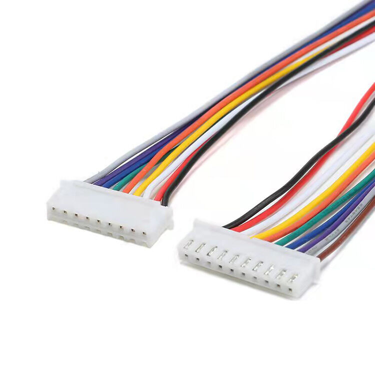 JST Przędzia 2 Pin 2P 4P 6P 8P 12P Złącze pod kątem prostym XH SH