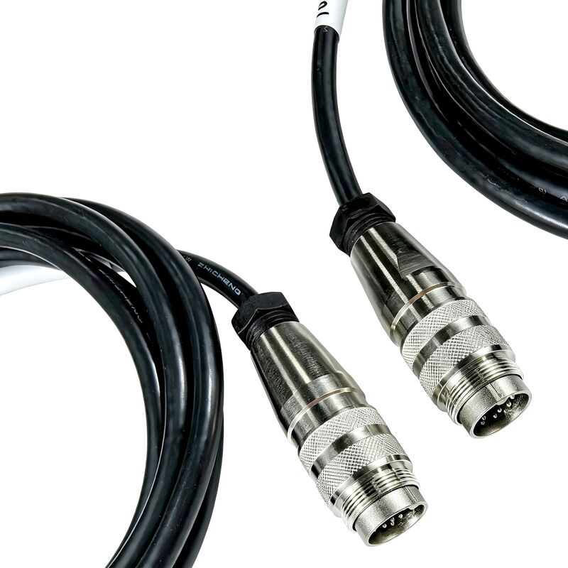 RY-C091-31H014-100-2 Durable Male Female Connector Cable 14 Pin Coaxial Aviation Plug Sensor Cable Industrial Grade Wiring
