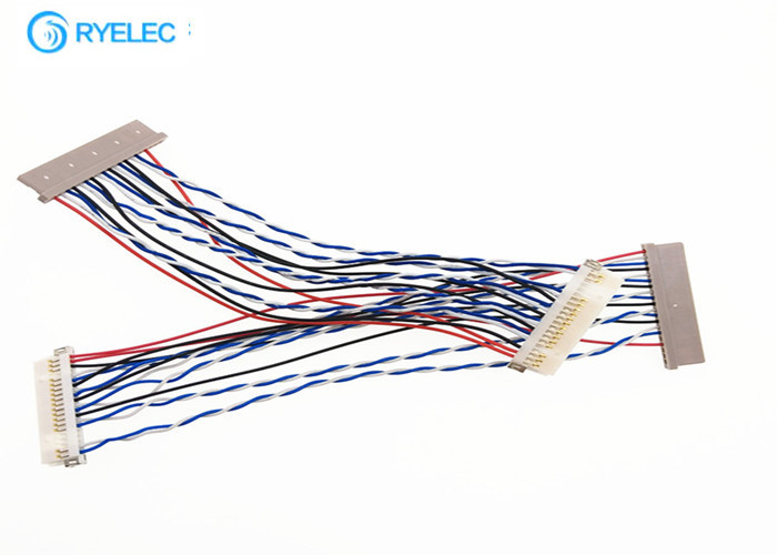 Df14 do Df19 Laptop Coaxia Kabel LVDS 20 Pin do 20 Pin  do wyświetlacza LCD
