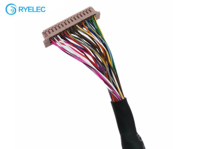 DF13-30DS-1.25C do DF13 TTL Wyświetlacz cyfrowy do płyty LVDS 30-pinowy kabel LCD 1,25 mm