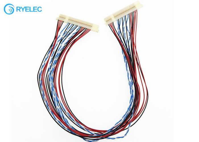 DF19-30S-1C 30 P Kabel Lvds do ekranu LCD Konwerter Led Sygnał 30AWG Twisted Wire