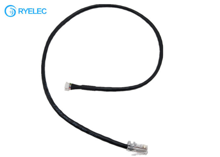 Złącze RJ45 do JST GH 8Pin 1,25 mm raster z UTP 24AWG 4 pary okrągły kabel Lan 5e