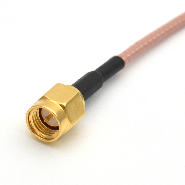 D-SUB-9Pin Male Connector z typem lutownicy, białym gumowym rdzeniem i niklowaną powłoką do D-SUB-9Pin female connector