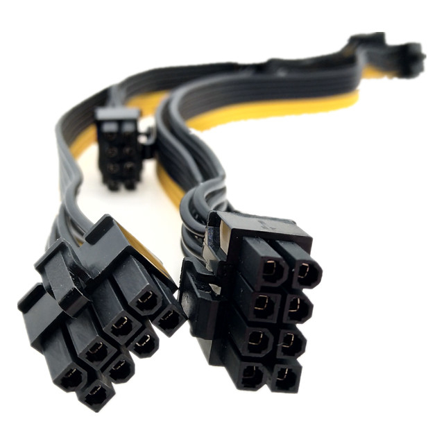 30 cm 8-pinowy kabel zasilający karty graficznej GPU Napięcie 600 V;